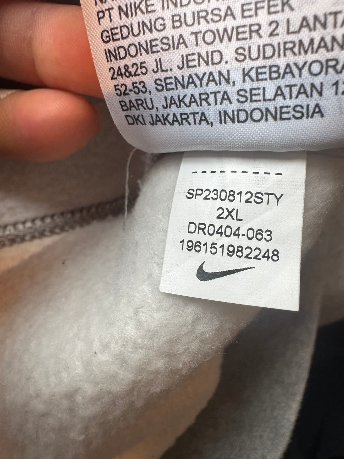 나이키NRG 솔로스우시 후드집업 그레이 2XL 상품이미지4