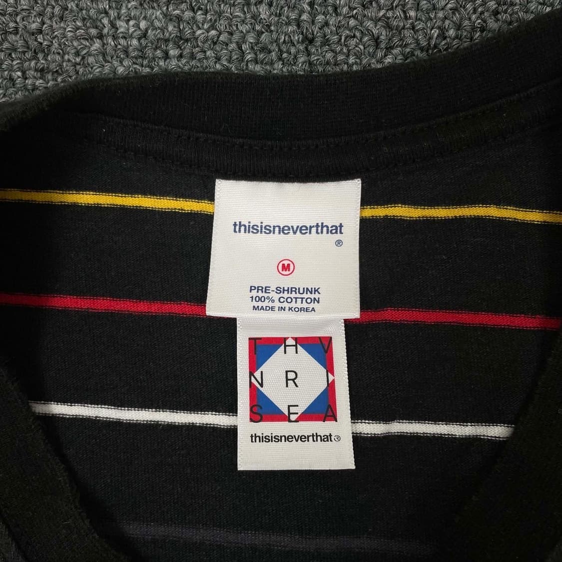 디스이즈네버댓 스트라이프 반팔티셔츠 상품이미지7