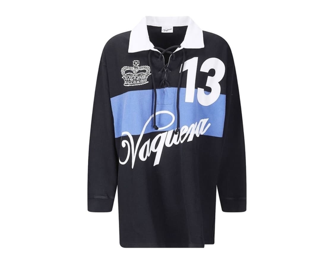 [XS] VAQUERA 바퀘라 폴로 오버핏 셔츠 상품이미지1