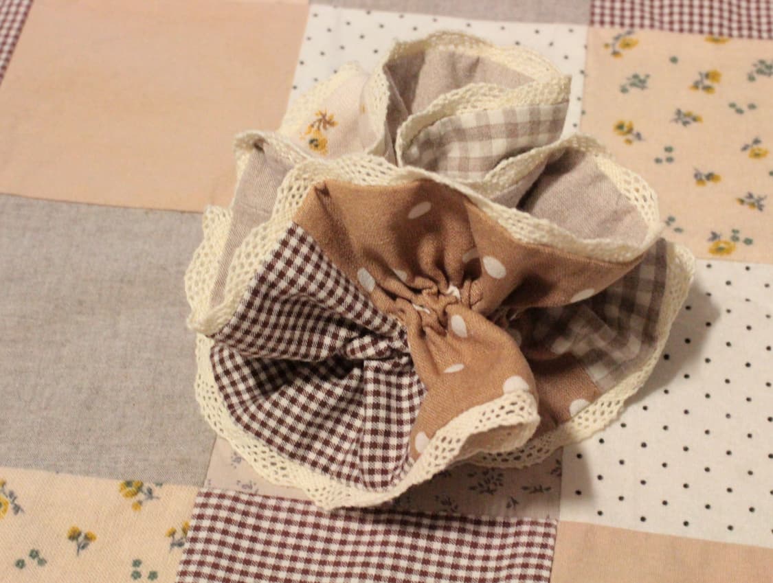 핸드메이드 레이스 스크런치  상품이미지8