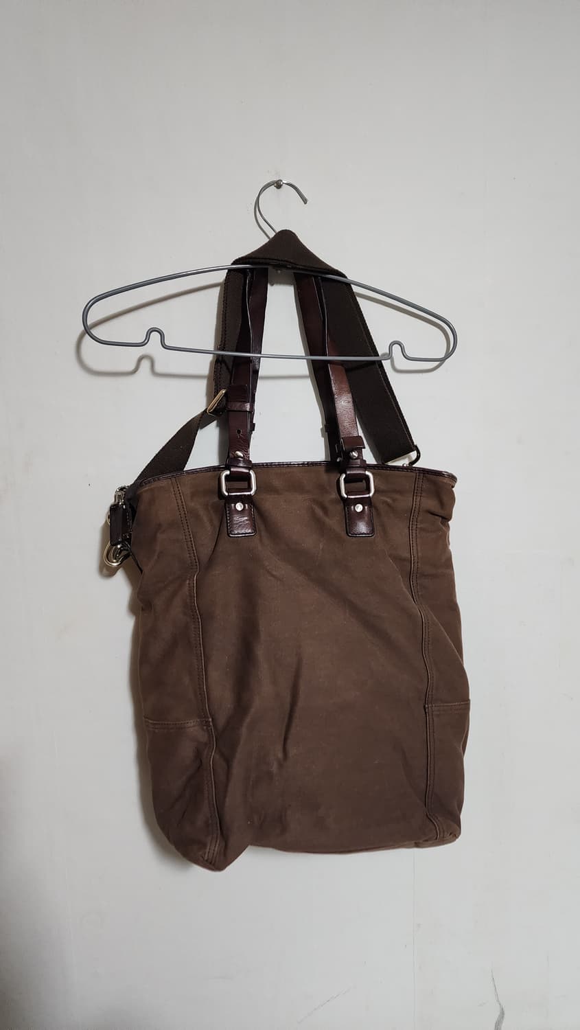 캘빈클라인 빈티지 캔버스 빅 토트백 겸 숄더백 상품이미지2