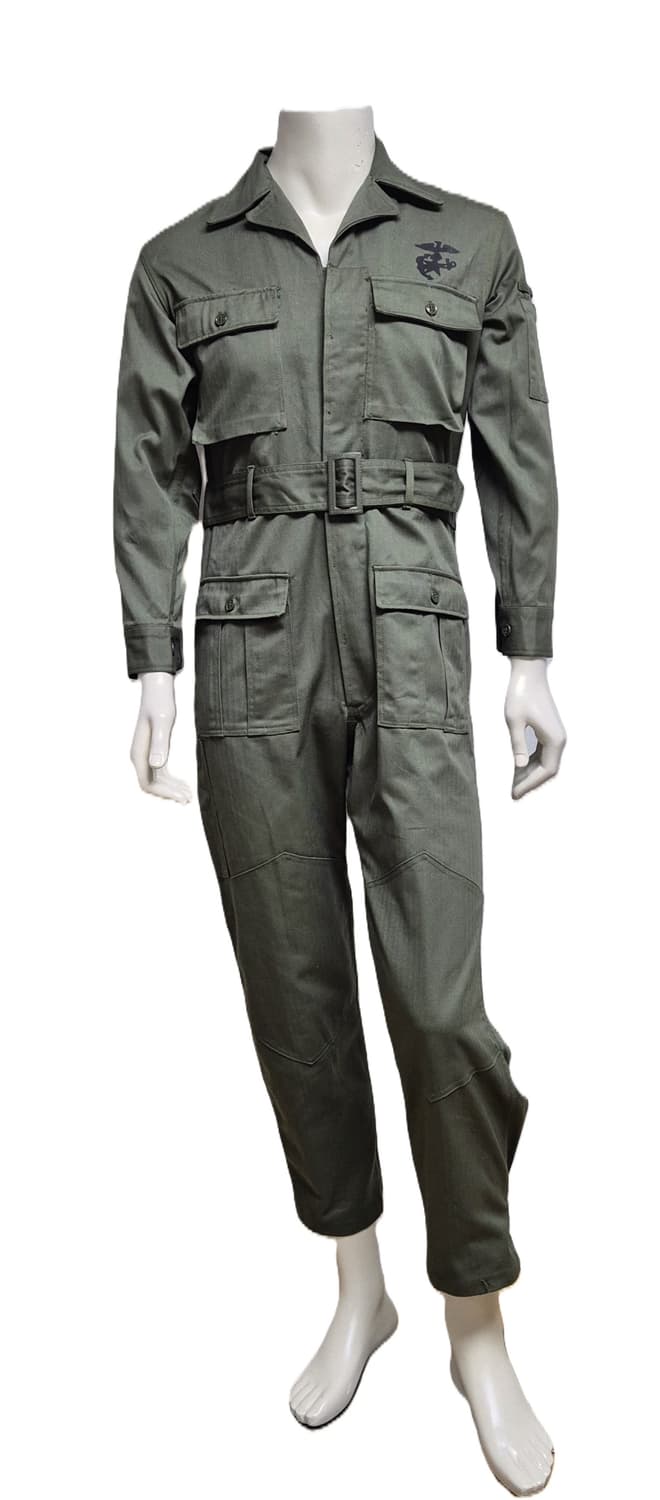 해병대 구형 L.V.T. 정비복 전투복 오버롤 커버올 점프슈트 (M) 상품이미지1