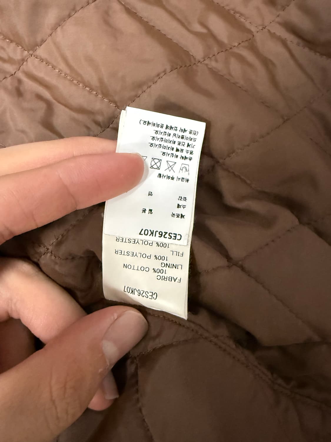 (XL)카브엠트 24fw 디테처블 퀼팅 후드 자켓 상품이미지7