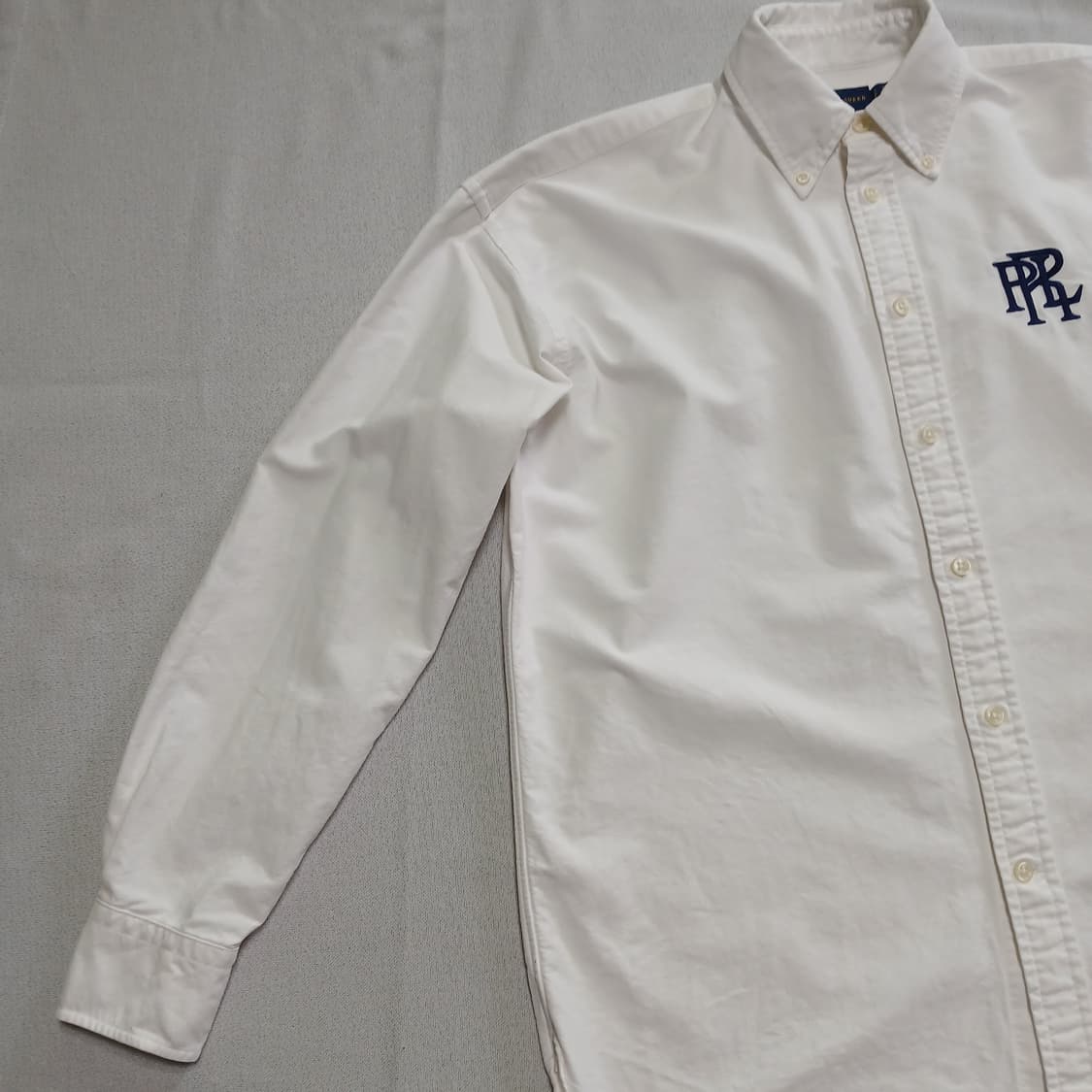 POLO 폴로 랄프로렌 RRL 보이프렌드핏 화이트 셔츠 남방 상품이미지2