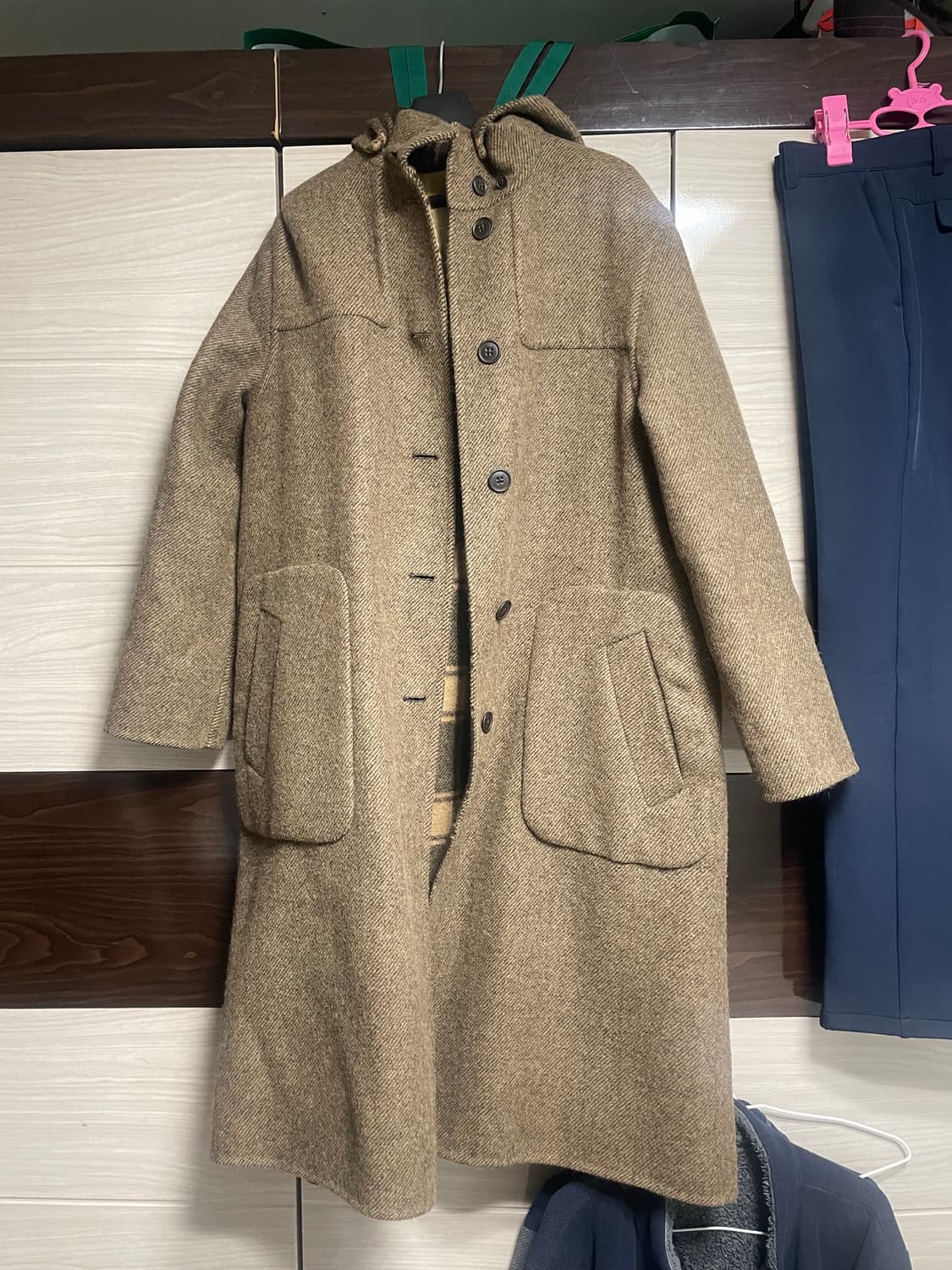 펜디 리버시블 후드코트 상품이미지3