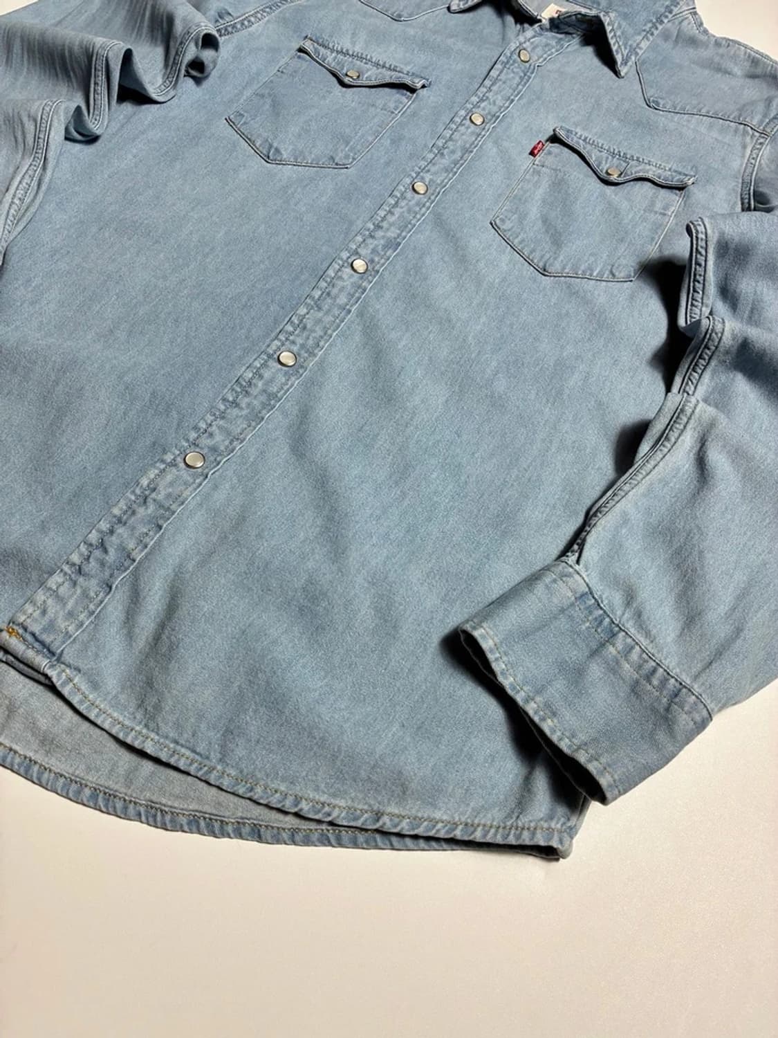 리바이스 00's 클래식 웨스턴 데님 셔츠 R1782 상품이미지3