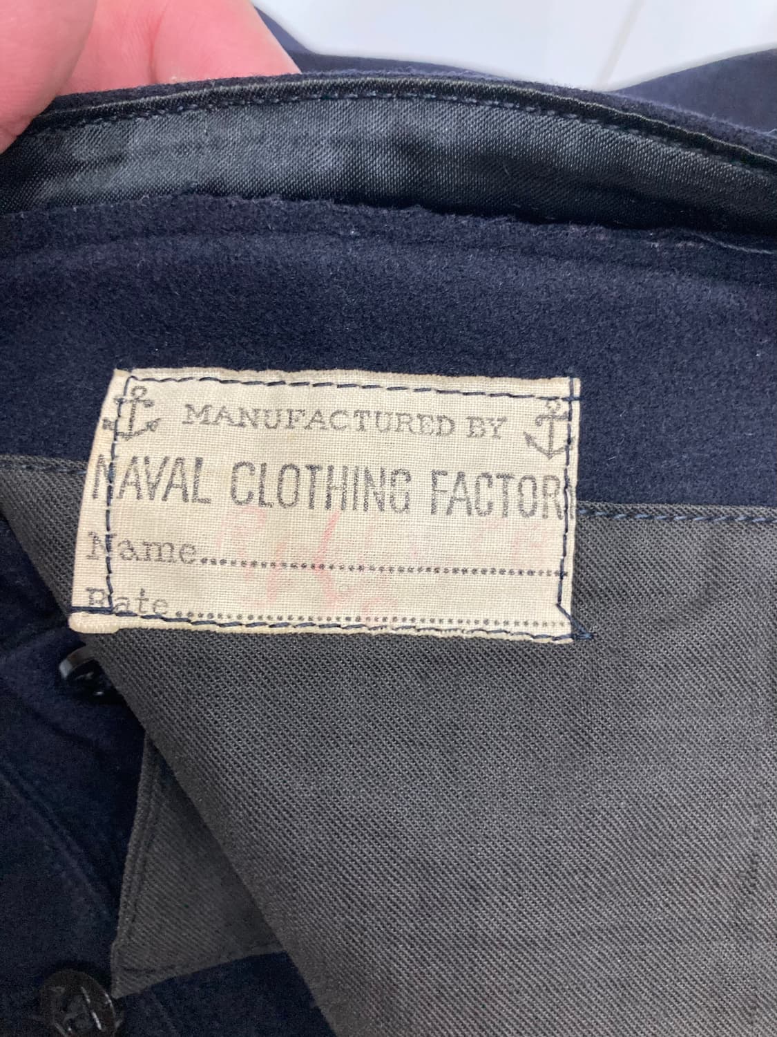 WW2 40s Us navy wool sailor pants 상품이미지3