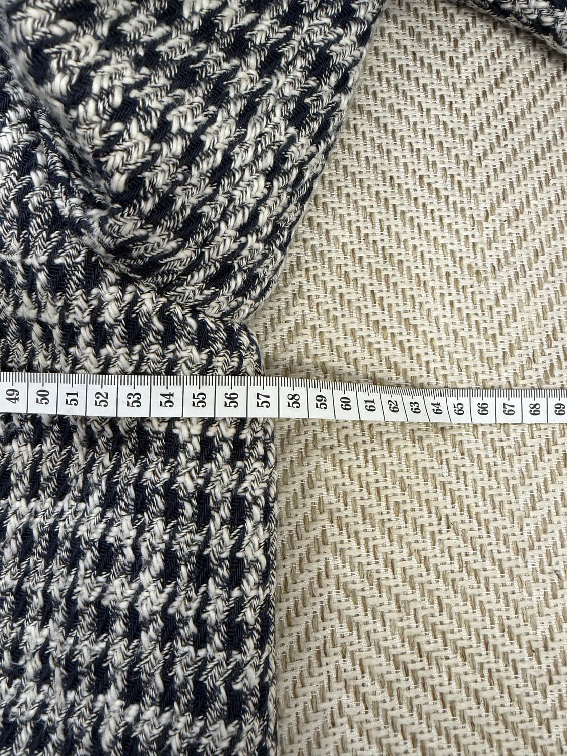 정품) SJ SJ 한섬 하운드투스 체크 자켓 88 상품이미지8