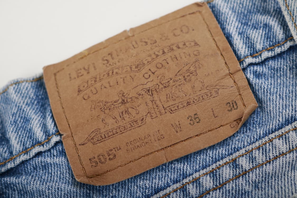 [36인치] 90's 리바이스 505 오렌지탭 데님팬츠 상품이미지8