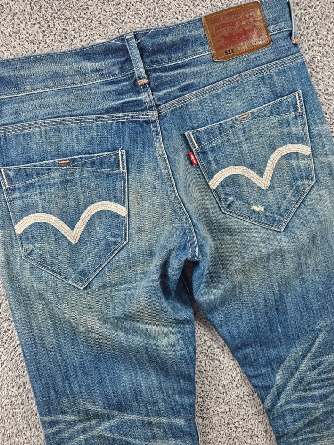 리바이스 522 데미지 워싱 진 데님 팬츠 ( 32X33 )/ 10897 상품이미지9