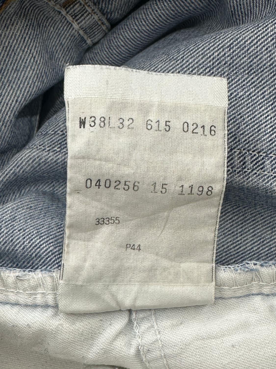 1998' Levi's 615 데님 팬츠 38x32 상품이미지8