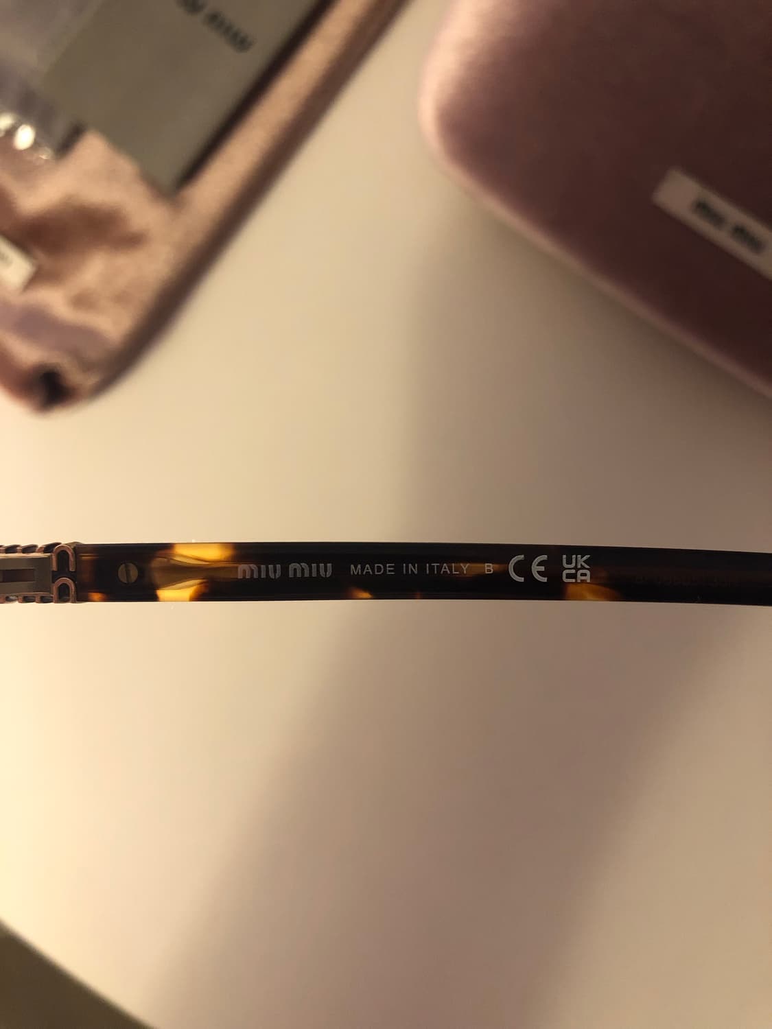 미우미우 리가드 스탠다드핏 안경 상품이미지3