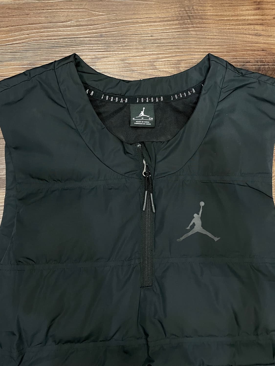 나이키 조던 23 하프집업 테크 베스트 패딩조끼 블랙 상품이미지2