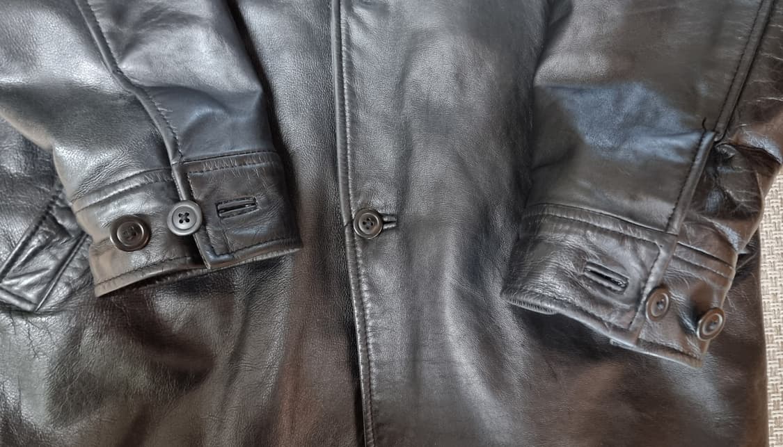 올드갭 올드 갭 gap 가죽 레더 카코트 M 상품이미지2