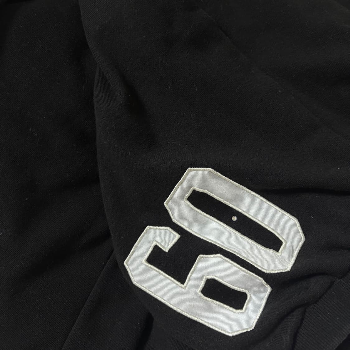 클리시어 09 셋업 집업 팬츠 블랙 세트 판매 넘버링 후드 스트레이트 상품이미지4