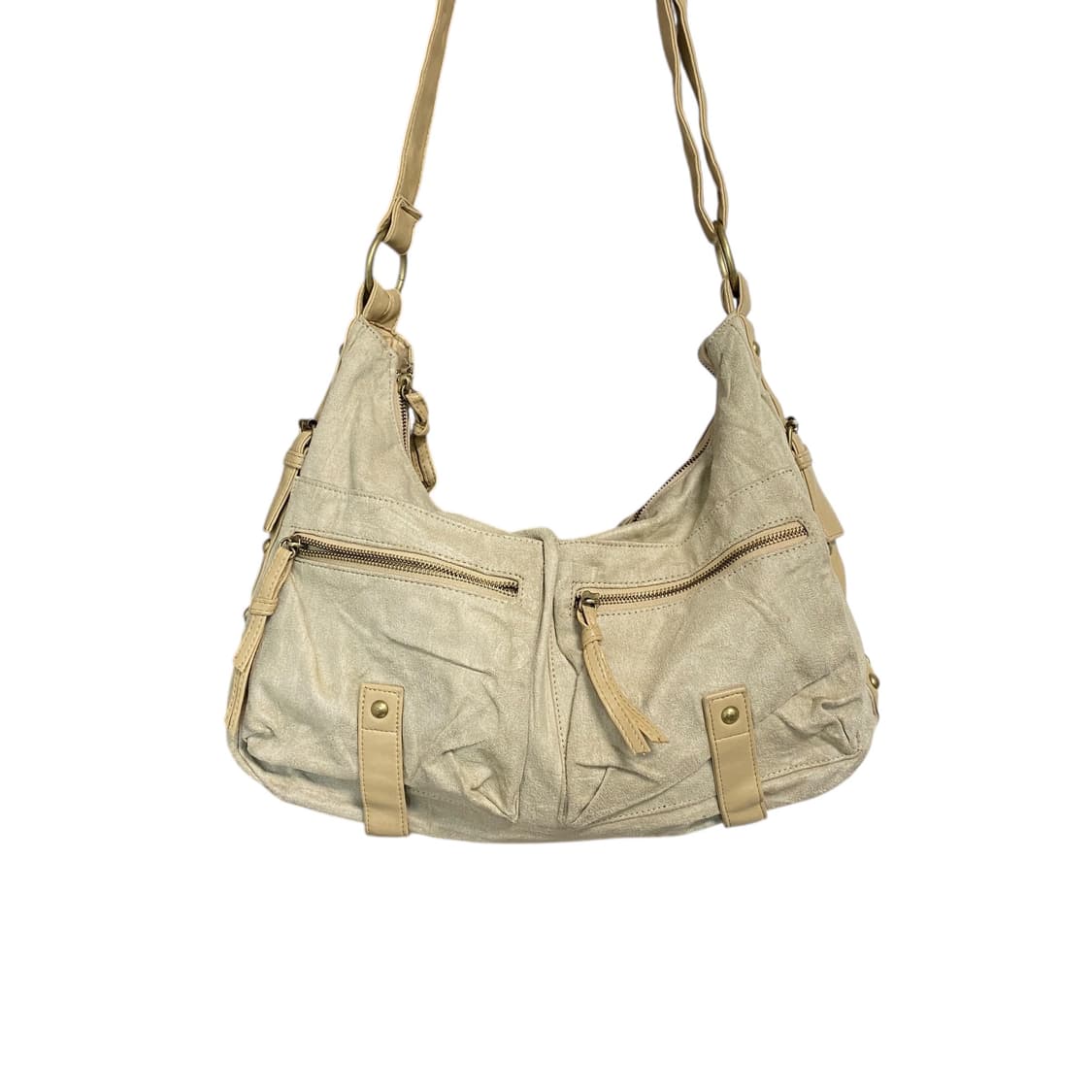 스웨이드 빅 포켓 크로스백 상품이미지1