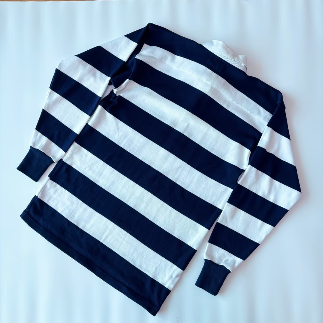CONVERT 빈티지 네이비 스트라이프 럭비 셔츠 상품이미지3