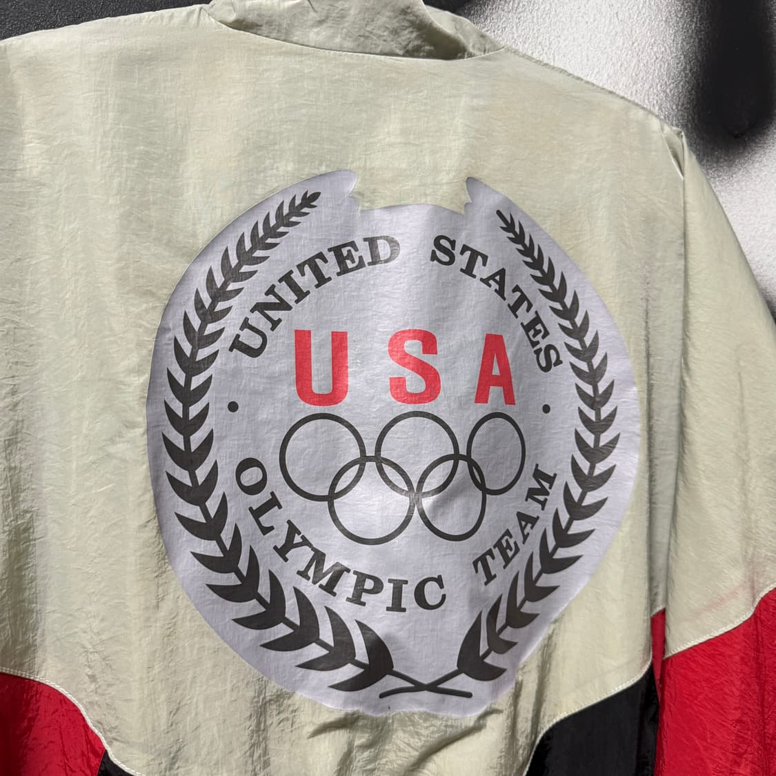 1996s USA 아틀란타 올림픽 기념 팀 바람막이 자켓 상품이미지5