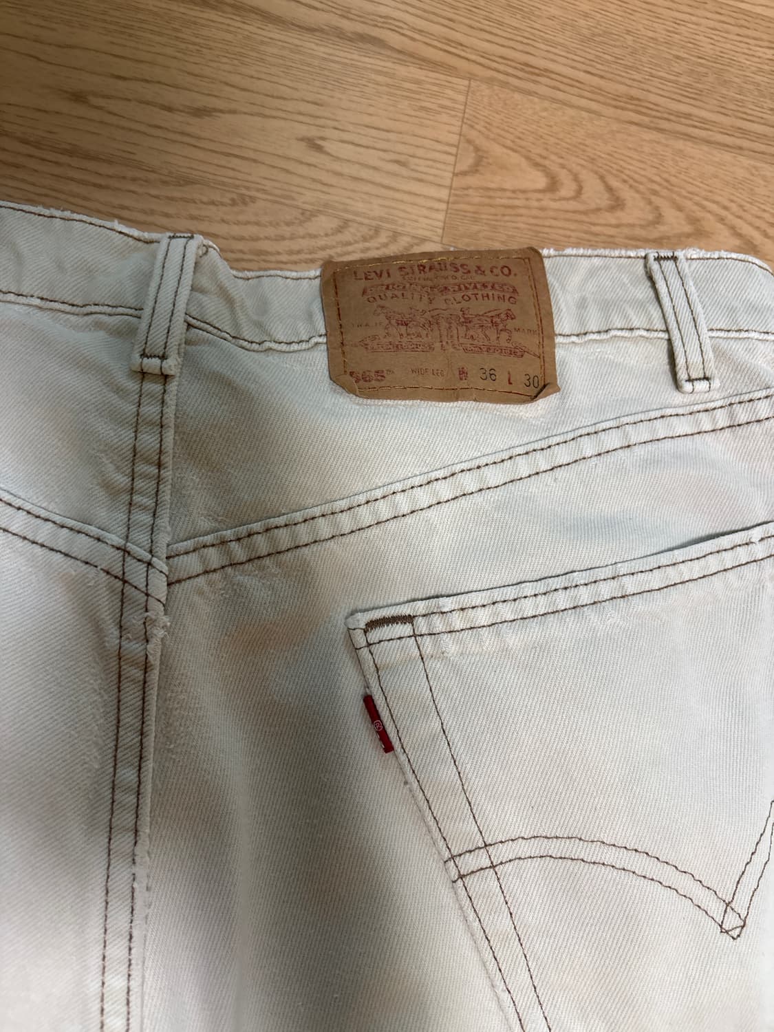 빈티지 리바이스 565 36사이즈 팝니다 상품이미지5
