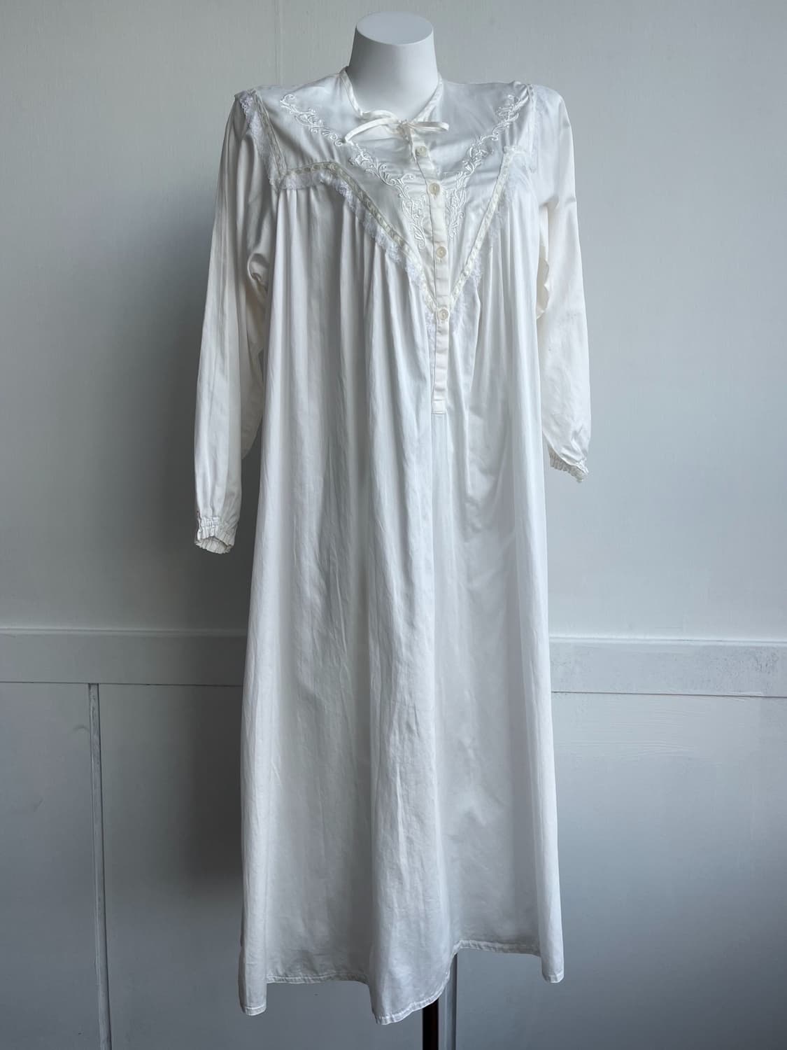 Agatamoda 빈티지 레이스 나이트 원피스  상품이미지1