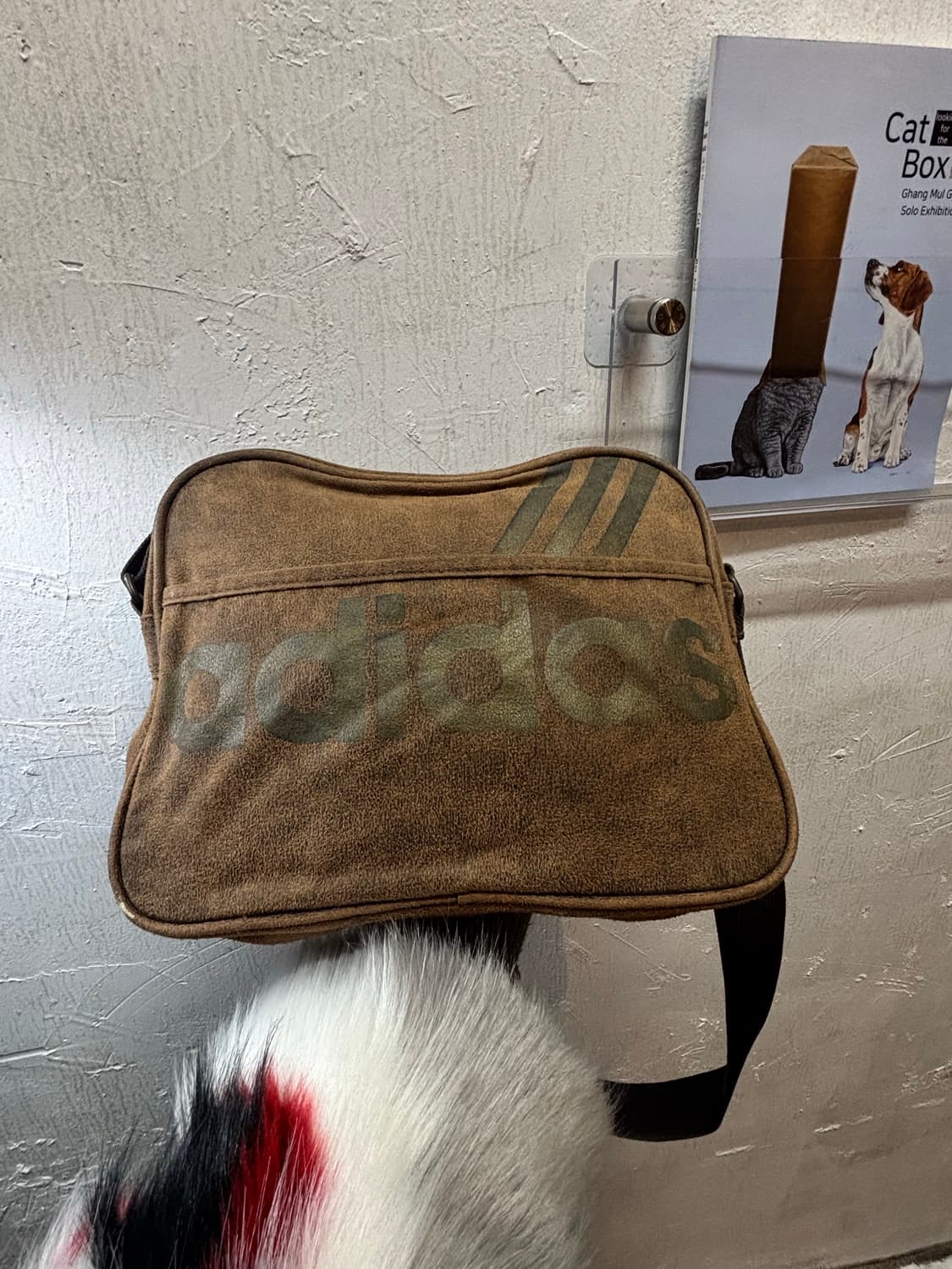 아디다스 빈티지 레어 크로스백 모카브라운 상품이미지7