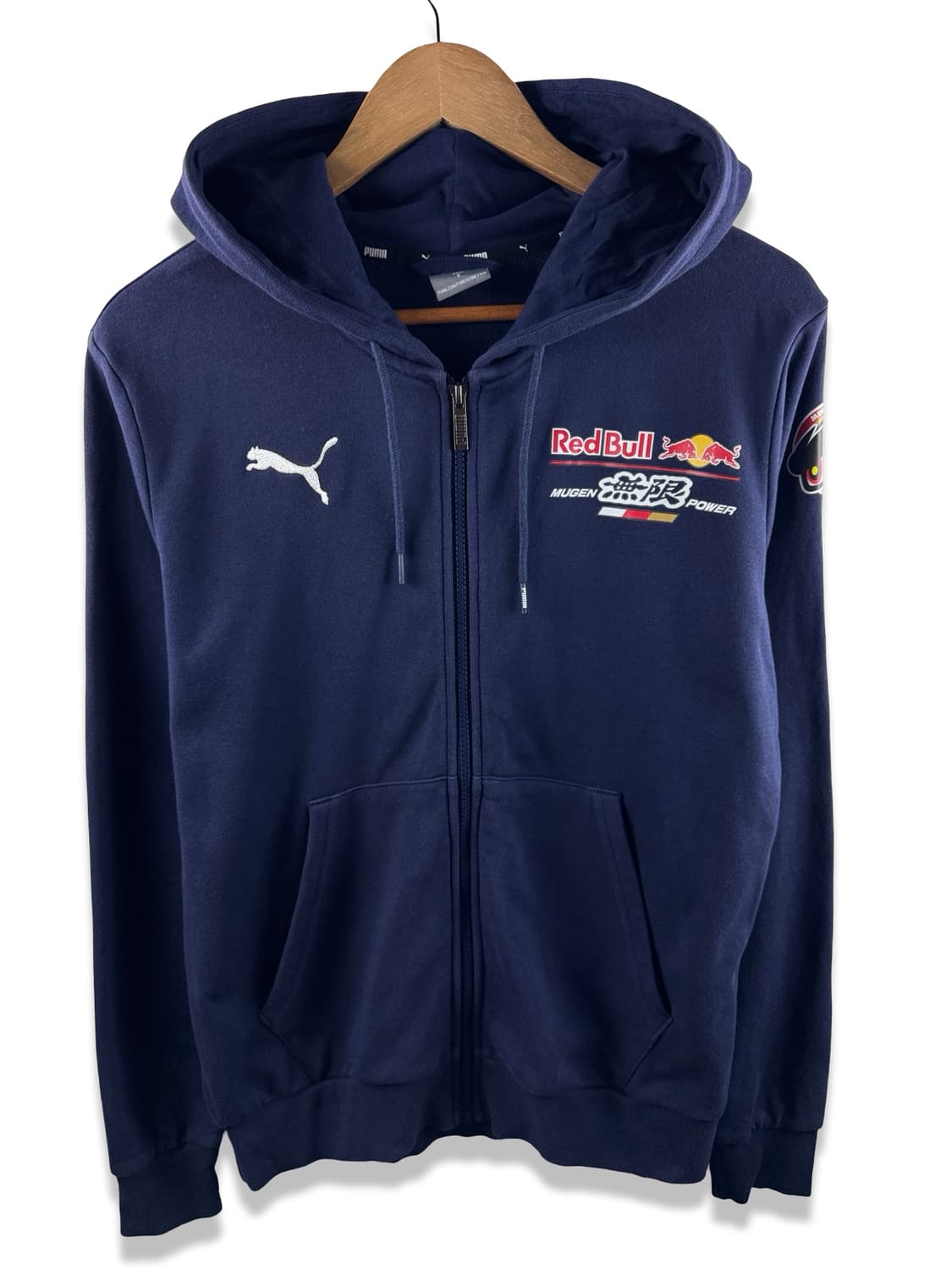 레드불X퓨마 무겐파워 네이비 후드집업2227 상품이미지2