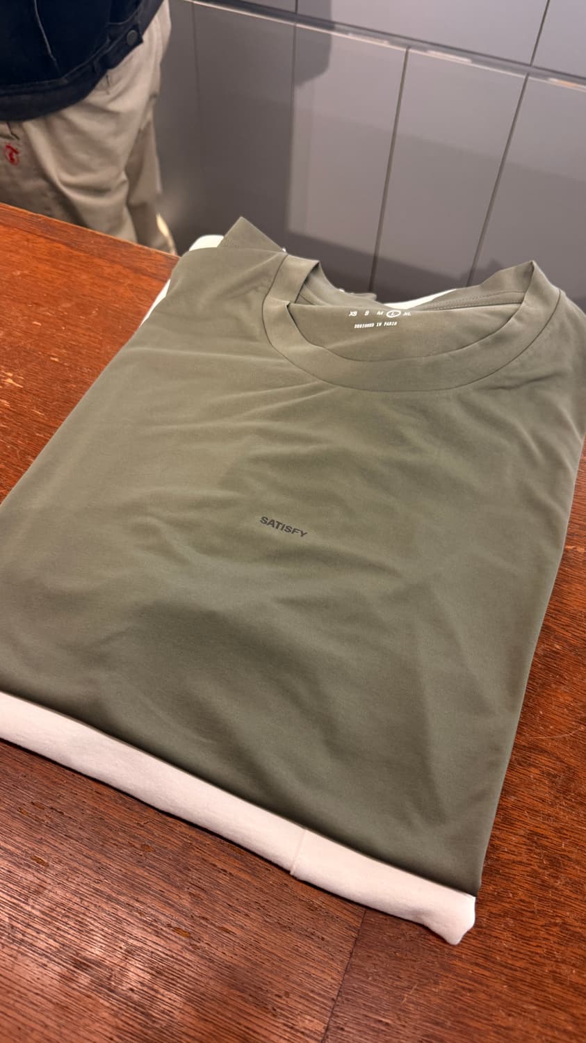 Satisfy 새티스파이 아우라라이트 러닝 티셔츠 L 상품이미지5