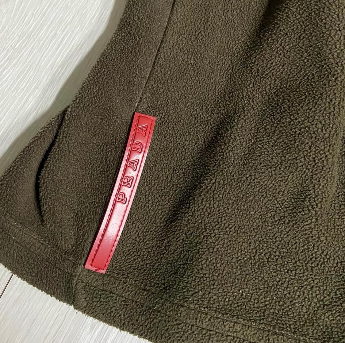 [XL] AW1999 프라다 스포츠 바라클라바 플리스 집업 상품이미지9