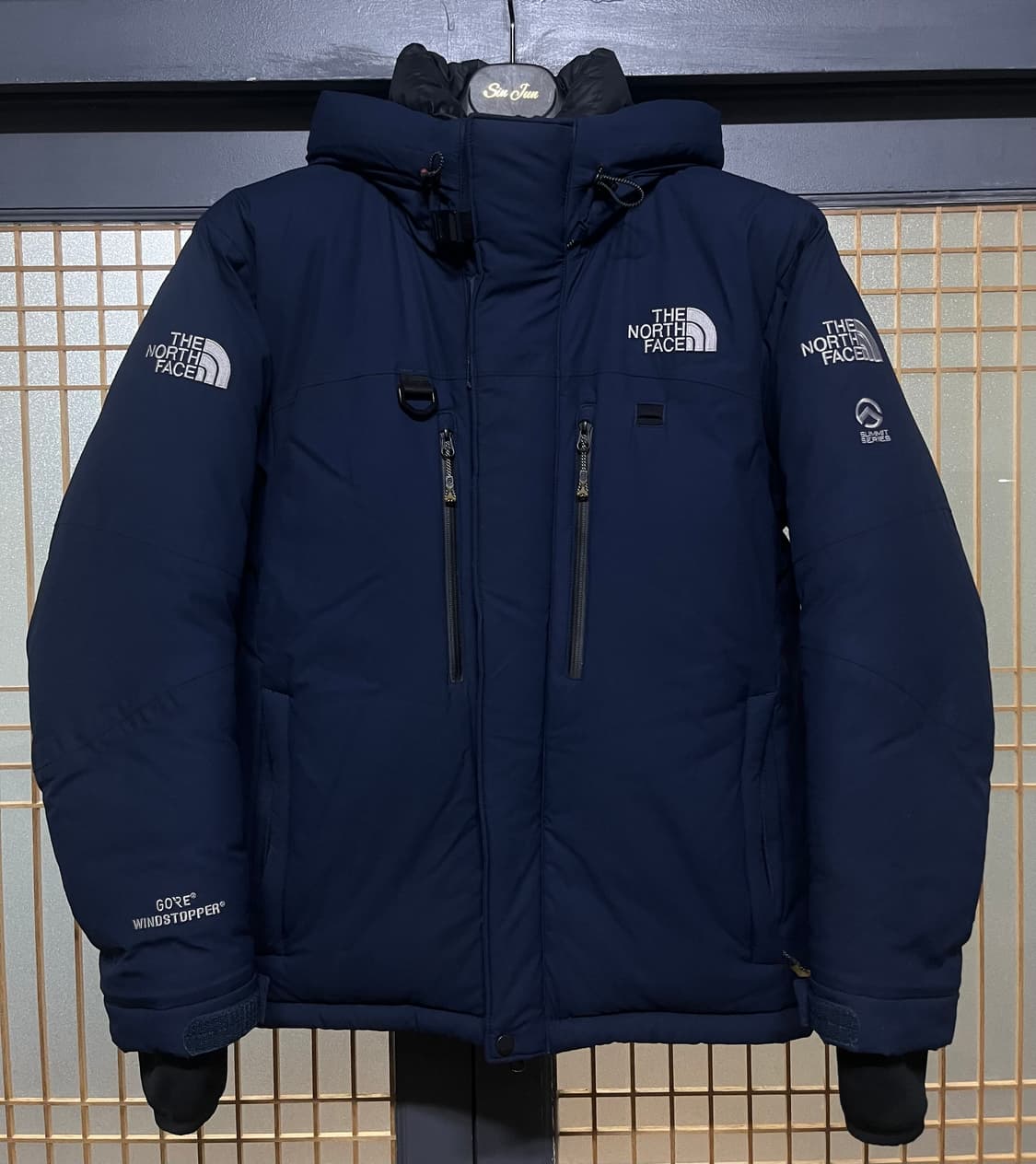 [M]노스페이스 히말라야 패딩 네이비 상품이미지1