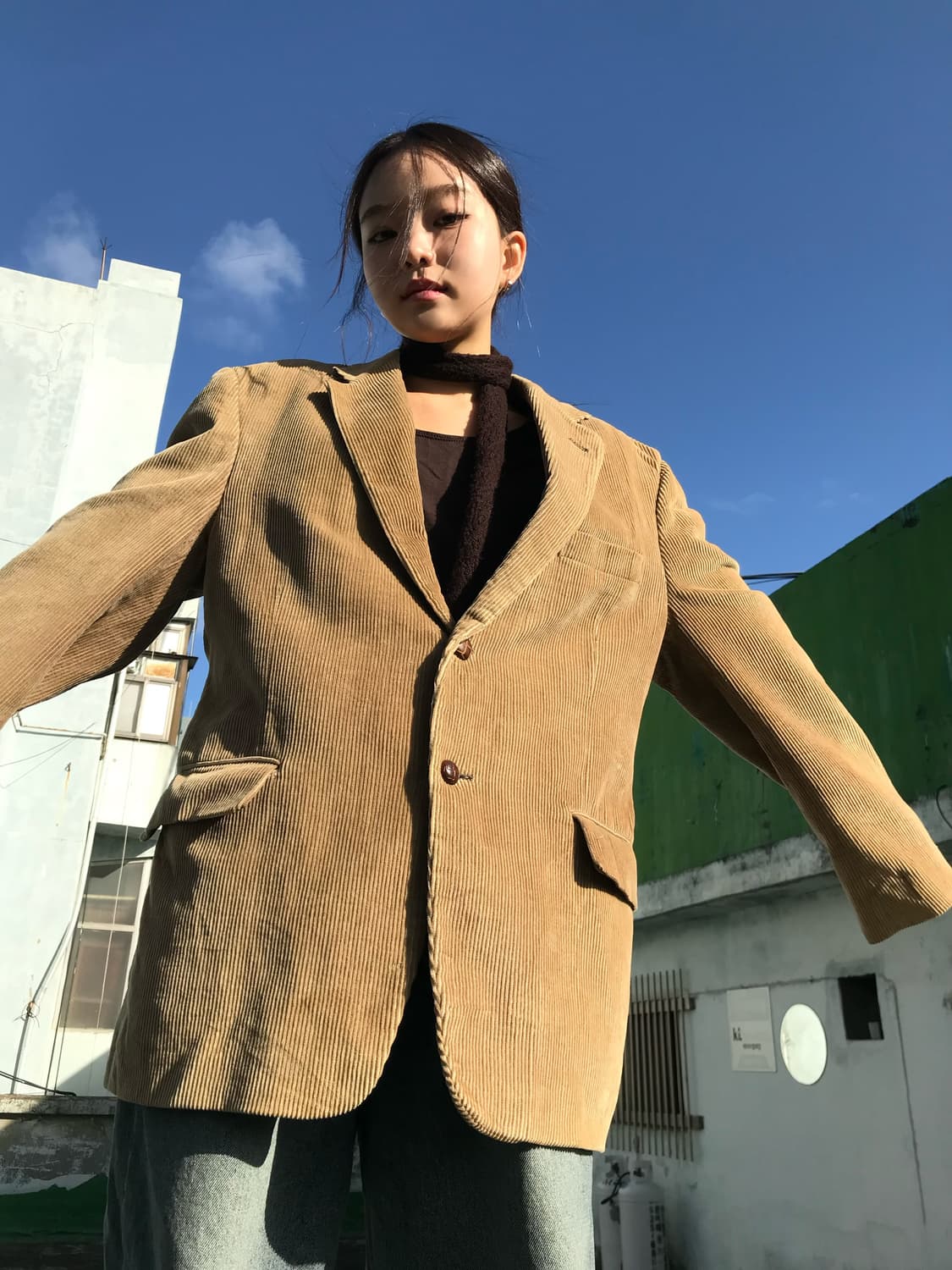 빈티지 골덴 블레이저 상품이미지5