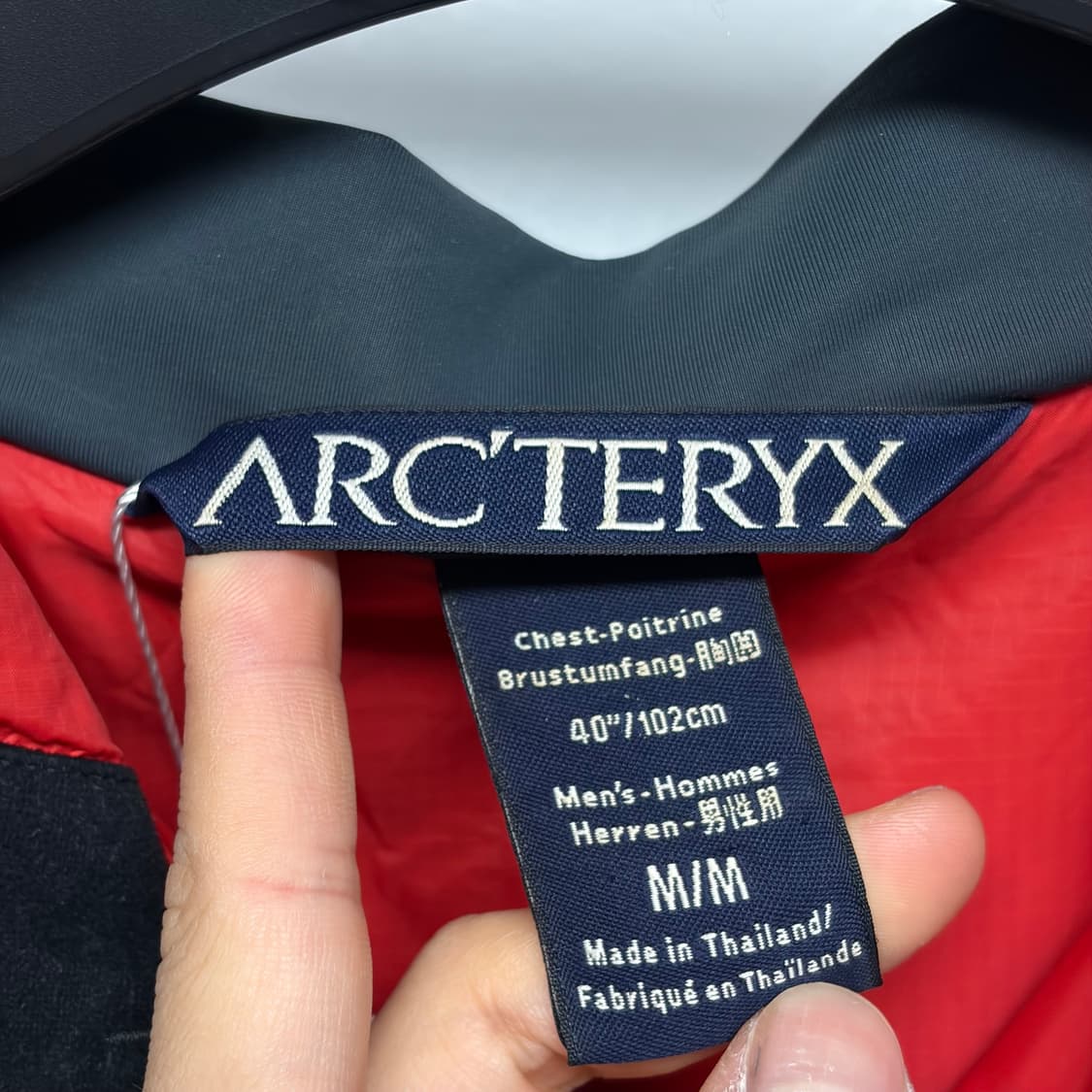 [구형 정품] 아크테릭스 아톰 AR 후디 네이비 상품이미지3