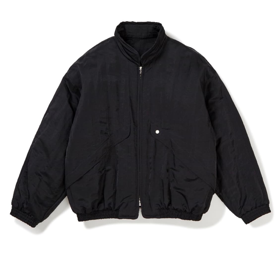 IEY 이에이 와이어 카라 오버사이즈 점퍼 패딩자켓 블랙 L 상품이미지5