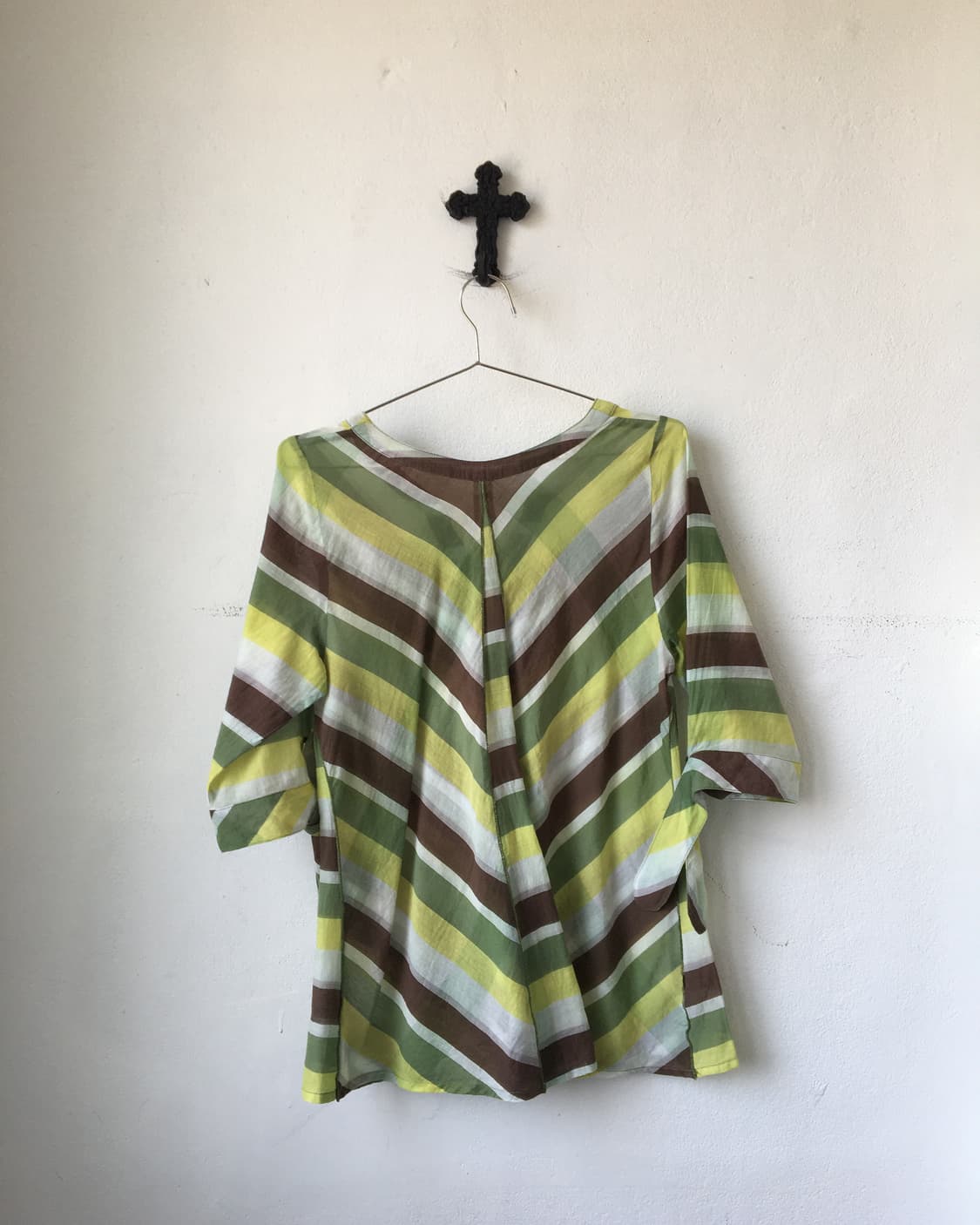 Tied point pattern blouse 상품이미지3
