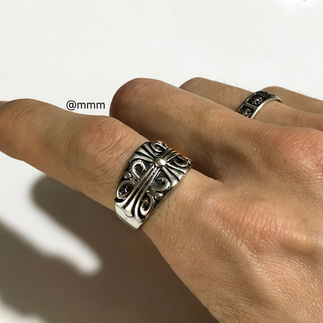 오픈링 크롬 반지 상품이미지5