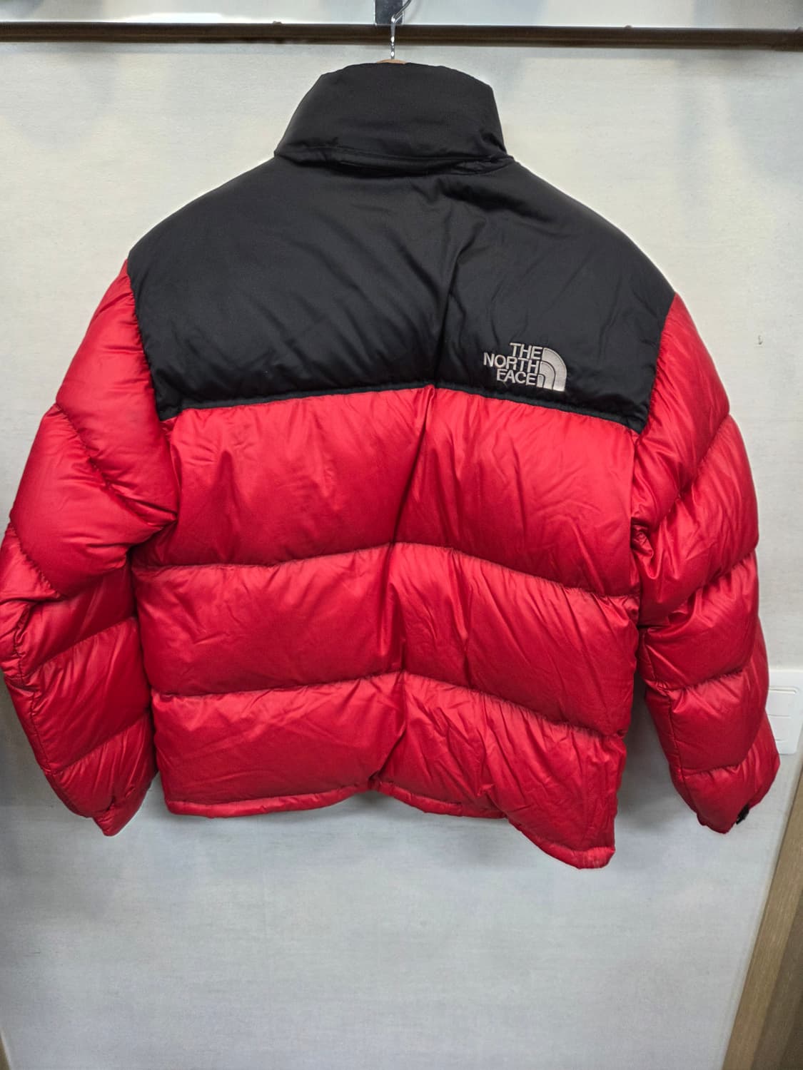 노스페이스 구형 700 눕시 구스다운 패딩 95 레드 상품이미지2