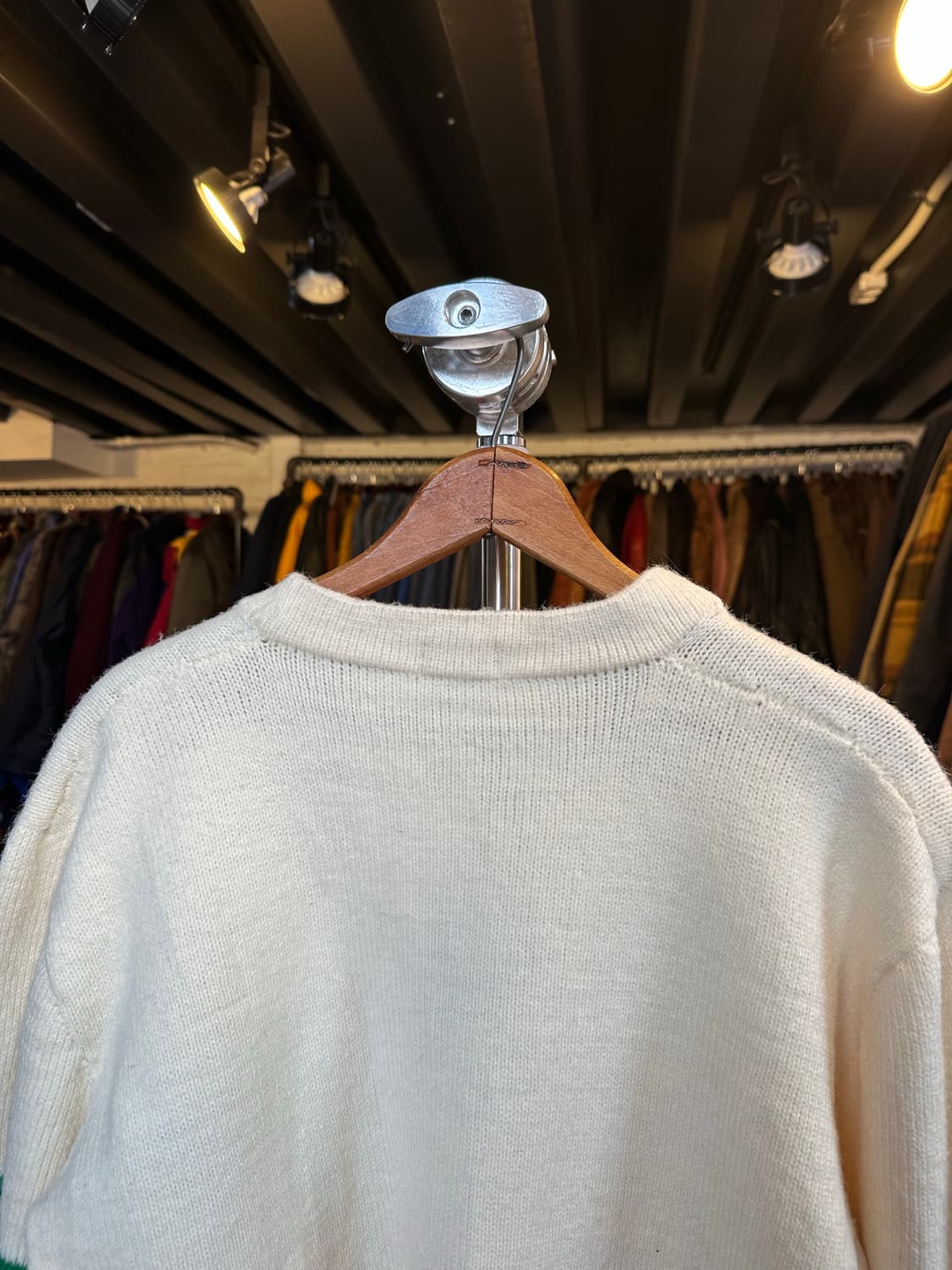 Unknown 울 네잎클로버 스웨터 가디건 상품이미지8