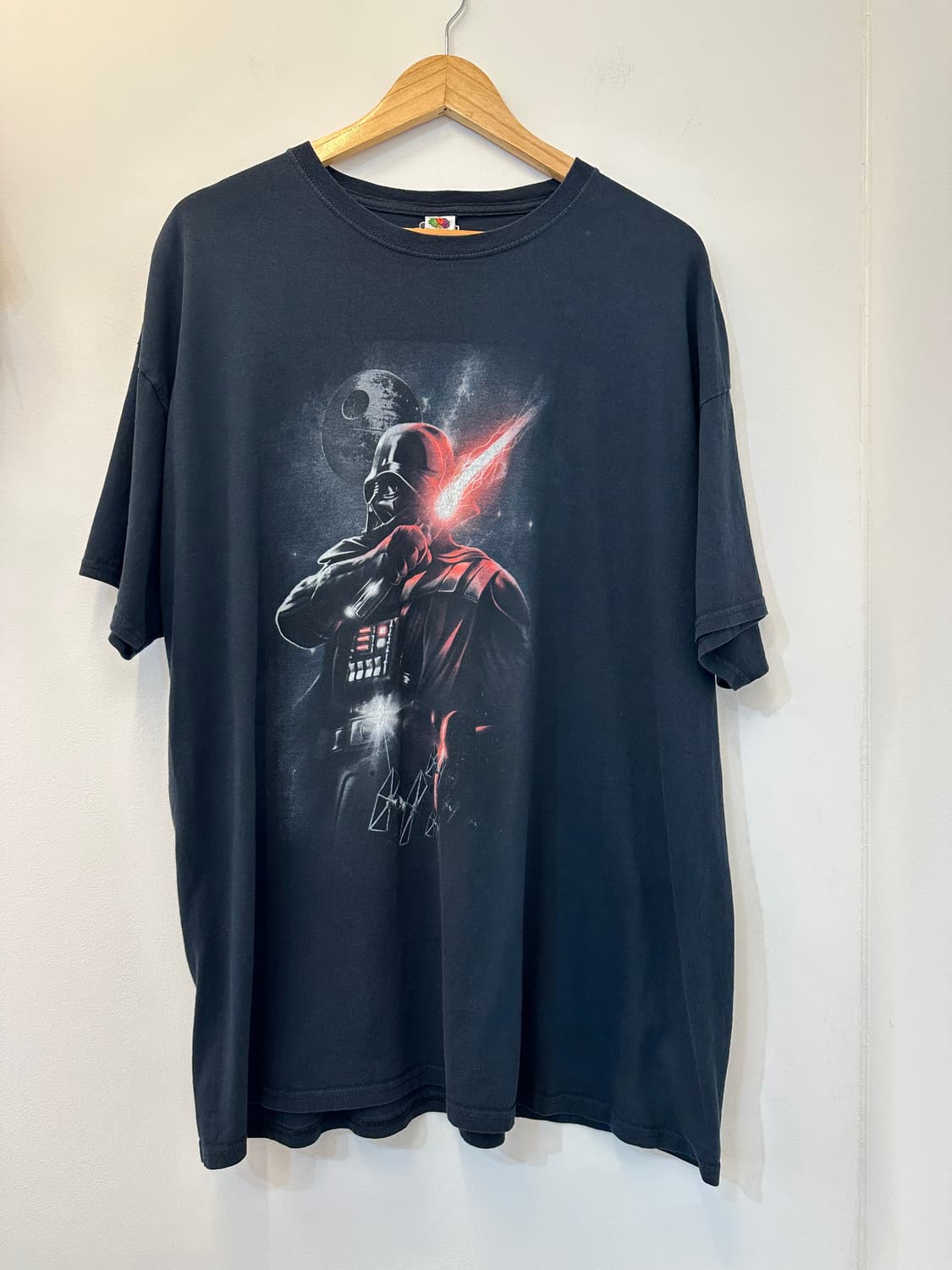 2XL)프룻 오브 더 룸 스타워즈 블랙 반팔티 상품이미지1