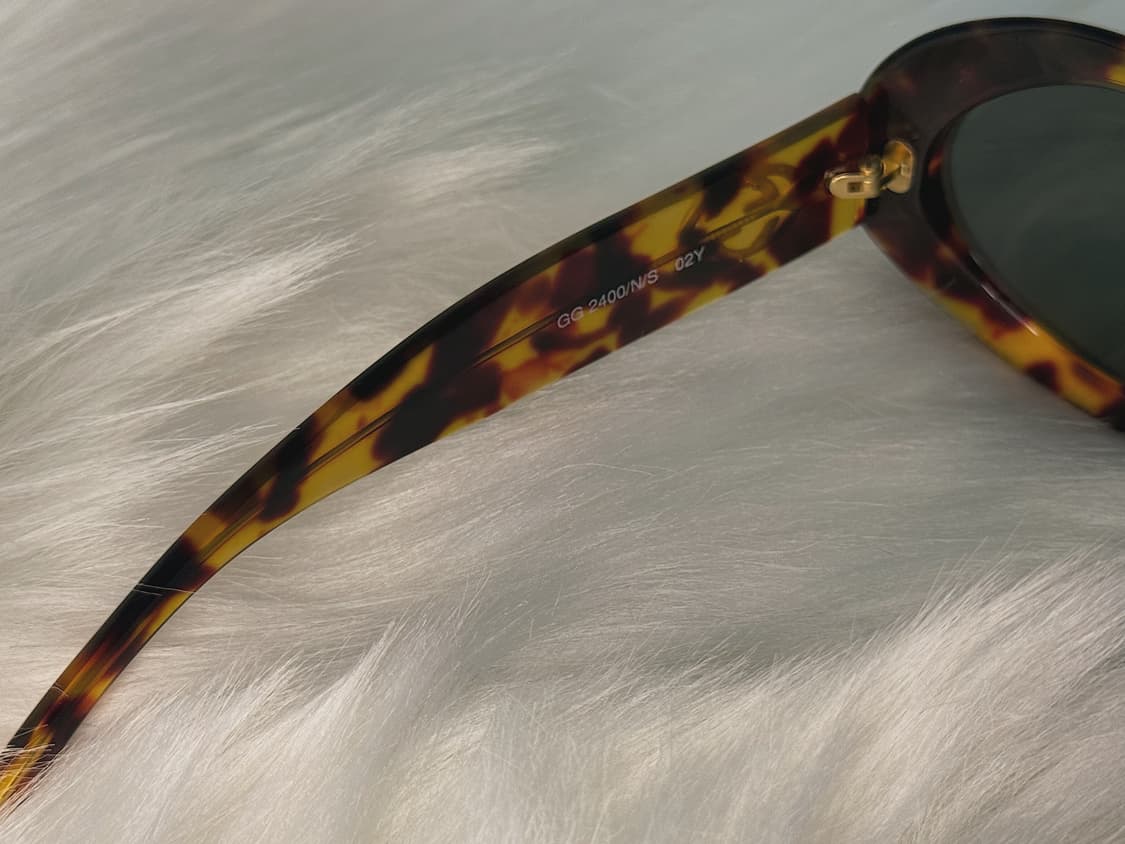 vintage gucci  GG2400 오벌 선글라스 /톨토이즈 상품이미지3