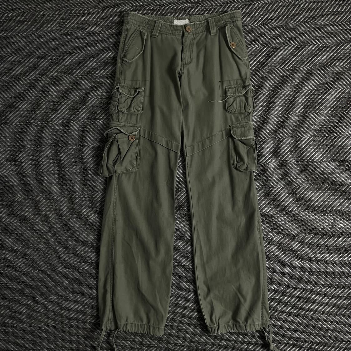 빈티지 Y2K 퍼티그 카고 팬츠o 3217 상품이미지1