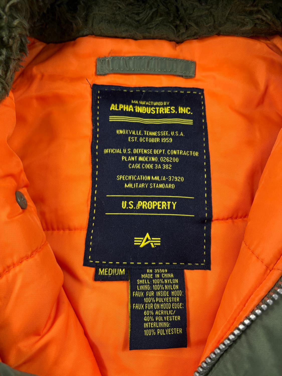 Alpha Industries N3B    상품이미지4