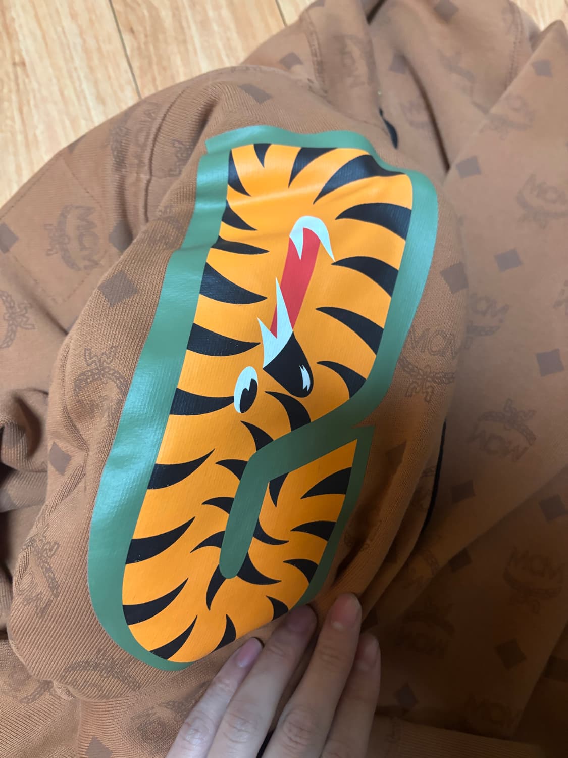 McM 베이프 꼬냑 XXL  상품이미지6