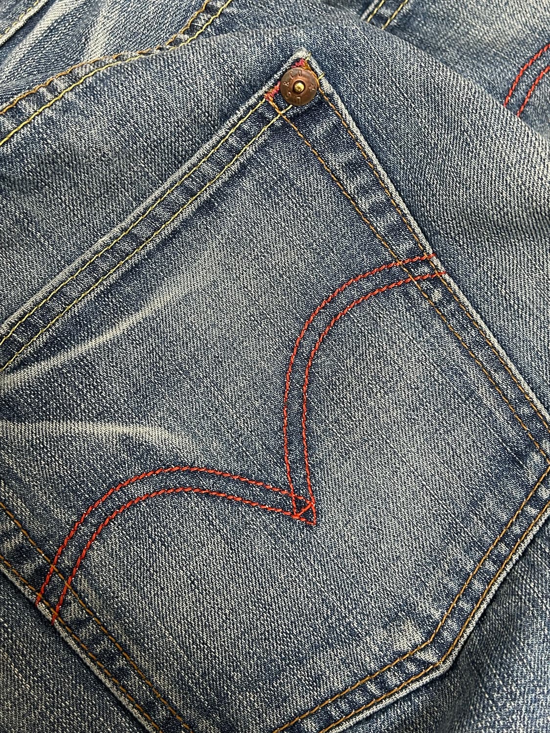 00s 리바이스 재팬 백리벳 709 데님팬츠 W32 L32 상품이미지3