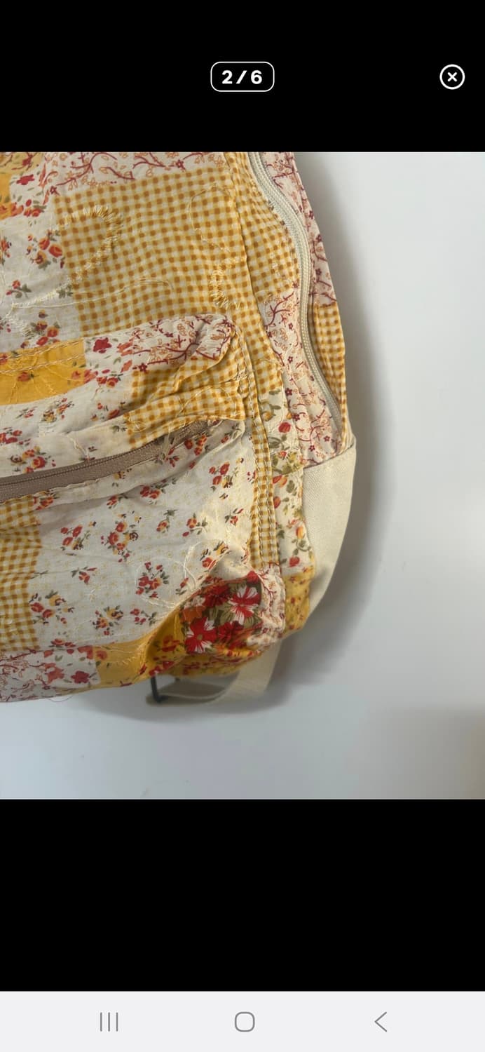 (마지막특가) 패치워크 백팩 모리걸 상품이미지2