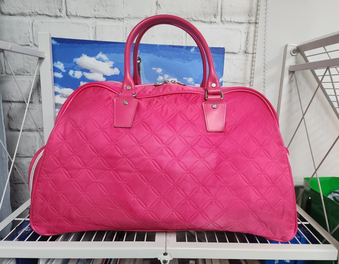 겐지 야마모토 여성 골프보스턴백  핑크 퀼팅 골프가방 OD70 상품이미지4