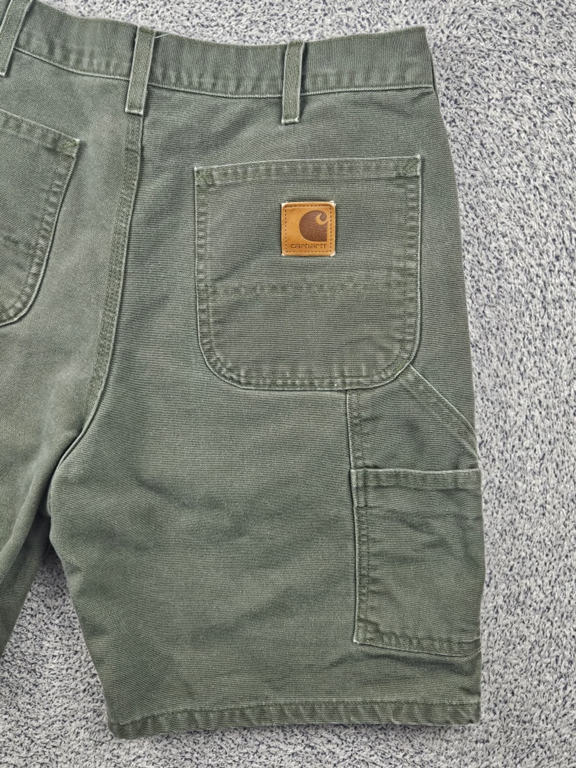 칼하트 덕캔버스 카펜터 쇼츠 반바지 커스텀 ( 34" ) / 12022 상품이미지10