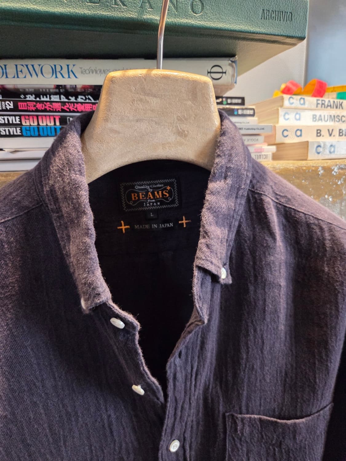 빔스 플러스 버튼다운셔츠  상품이미지4