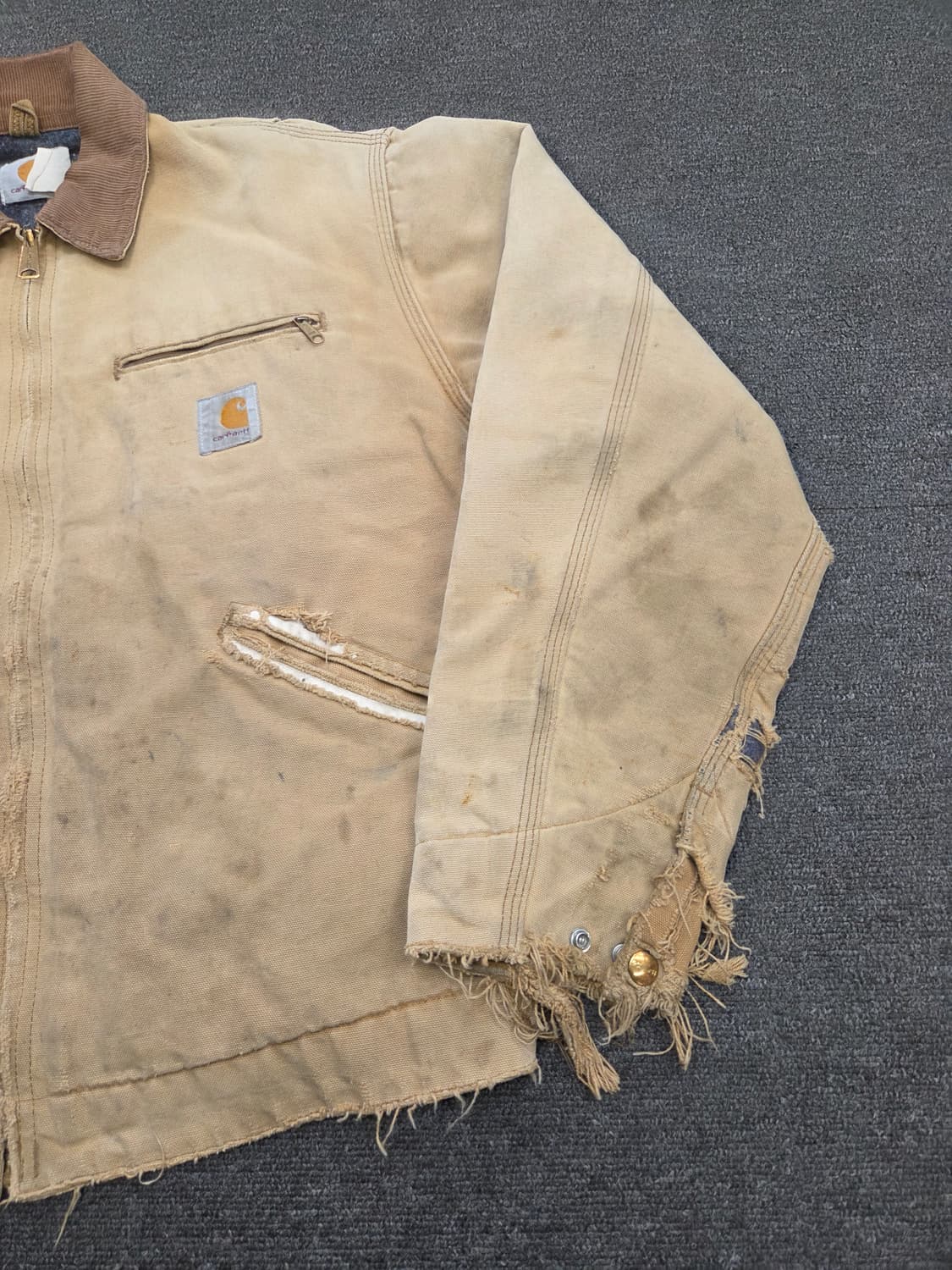빈티지 칼하트 디트로이트 자켓 상품이미지4