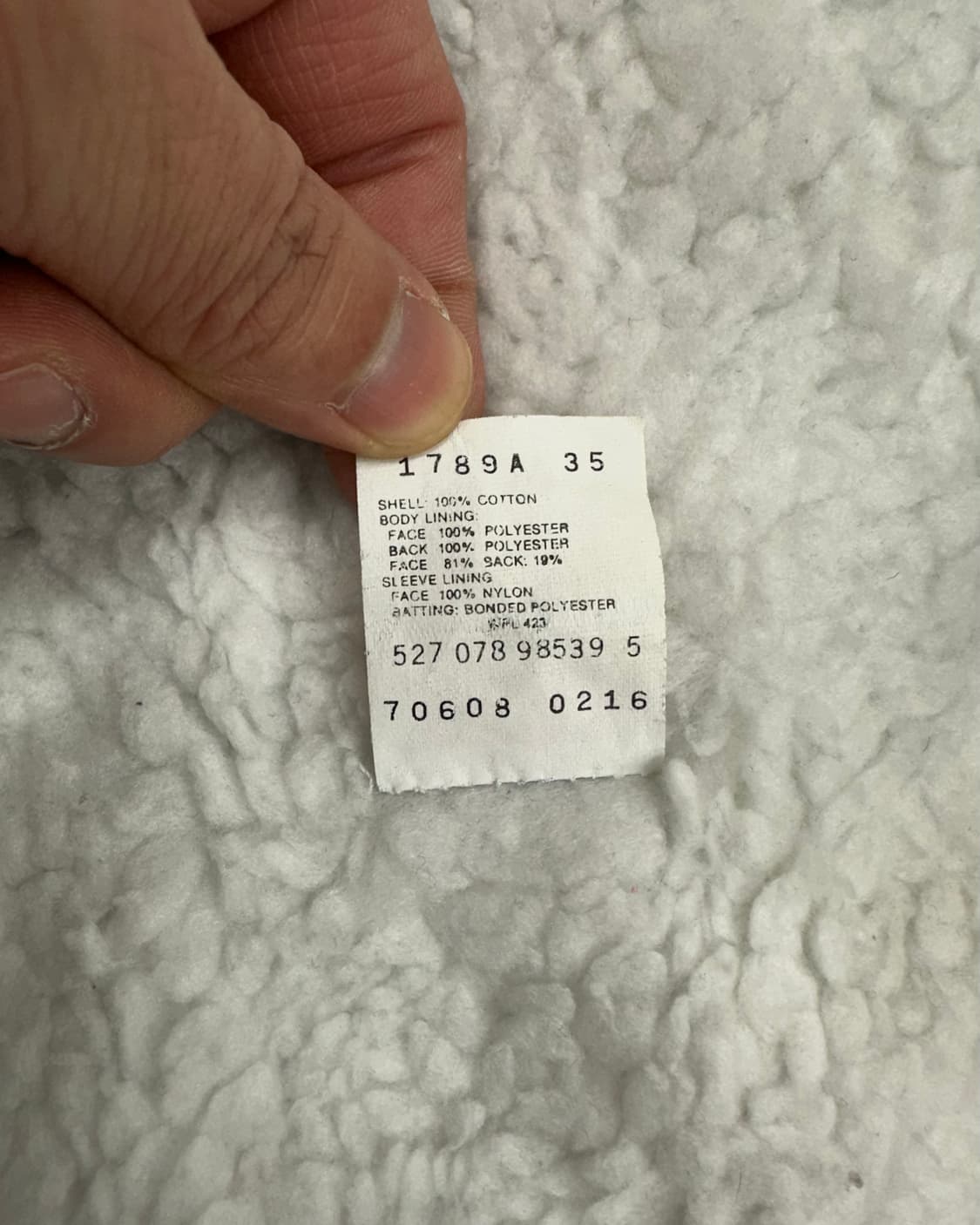 (42)80'S 리바이스 쉐르파 진청-M1325 상품이미지5