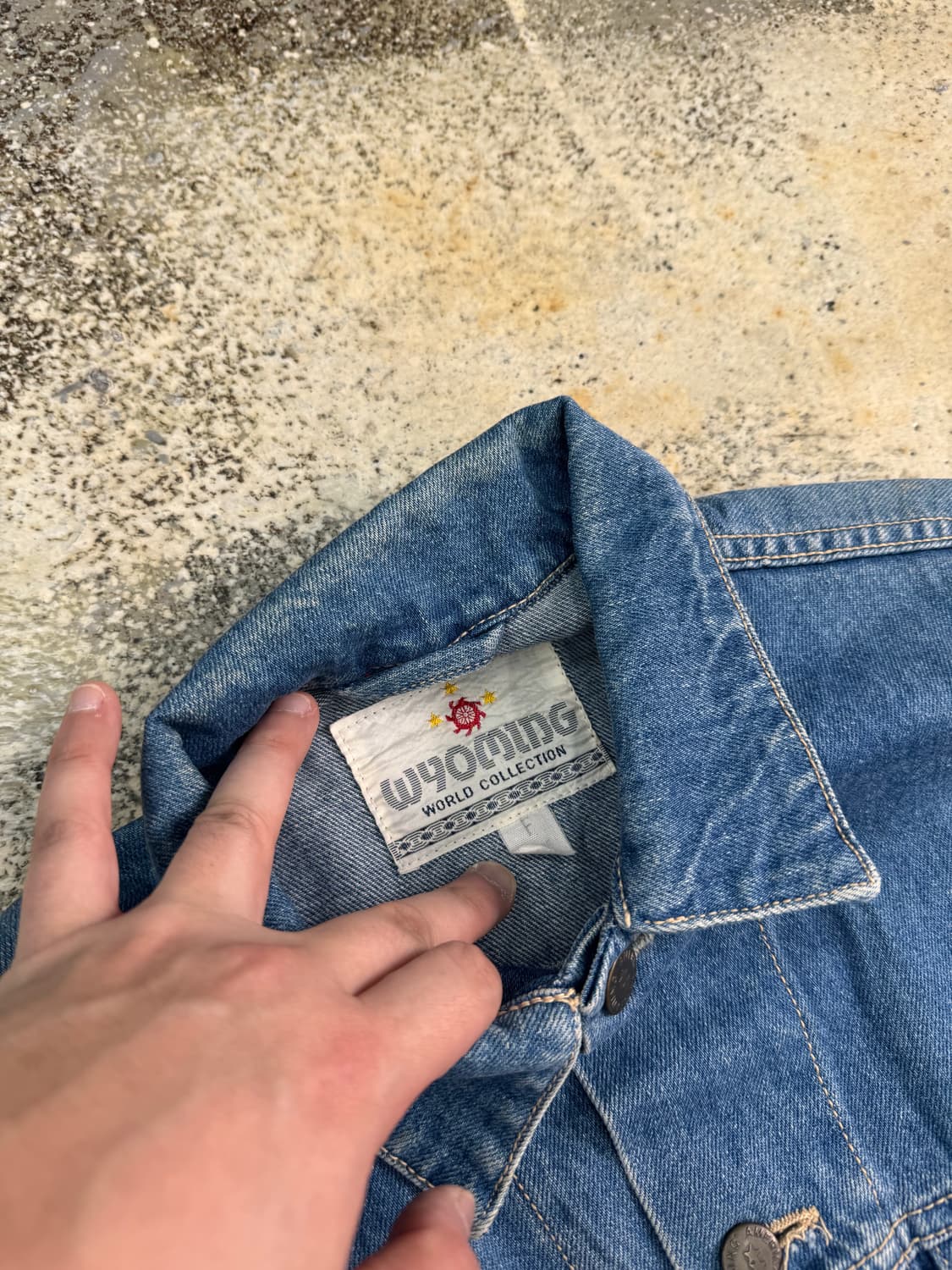 빈티지 데님 트러커 자켓  상품이미지2