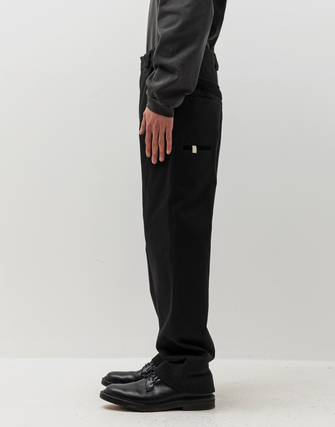 엑슬림 EP.3 02 TROUSERS BLACK 상품이미지5